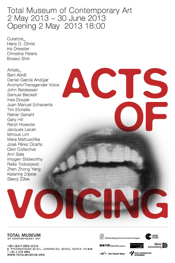 Acts of Voicing Total_museum